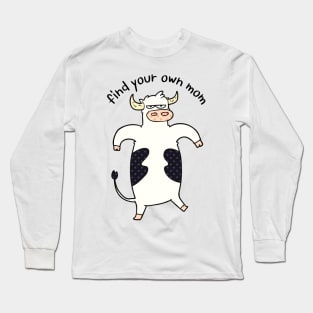 Not Your Mom Gifts for Vegan Activists and Advocates Long Sleeve T-Shirt